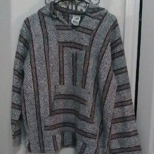 Elegant Patterned Cowl Neck Sweater